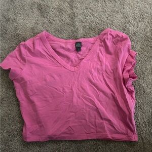cropped short sleeve tee